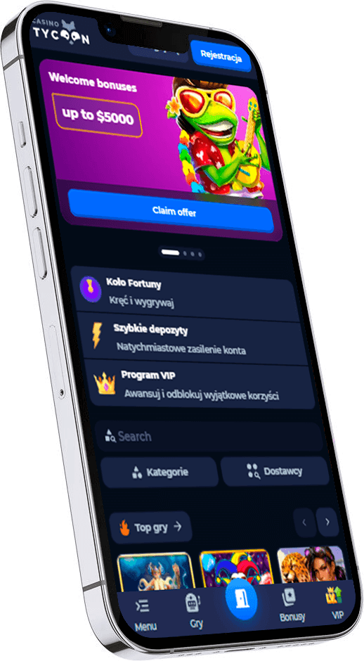Pobierz aplikację Tycoon Casino na iOS (iPhone i iPad) Pobierz aplikację Tycoon Casino na iOS (iPhone i iPad)